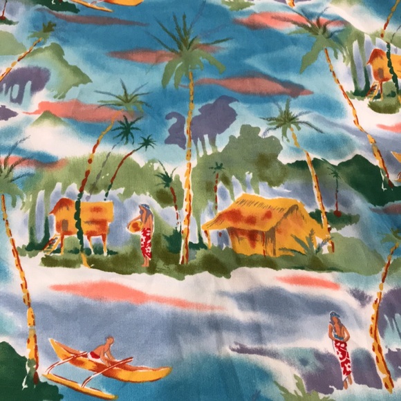 American Vintage Hawaiian XXL SHIRT - Picture 7 of 9